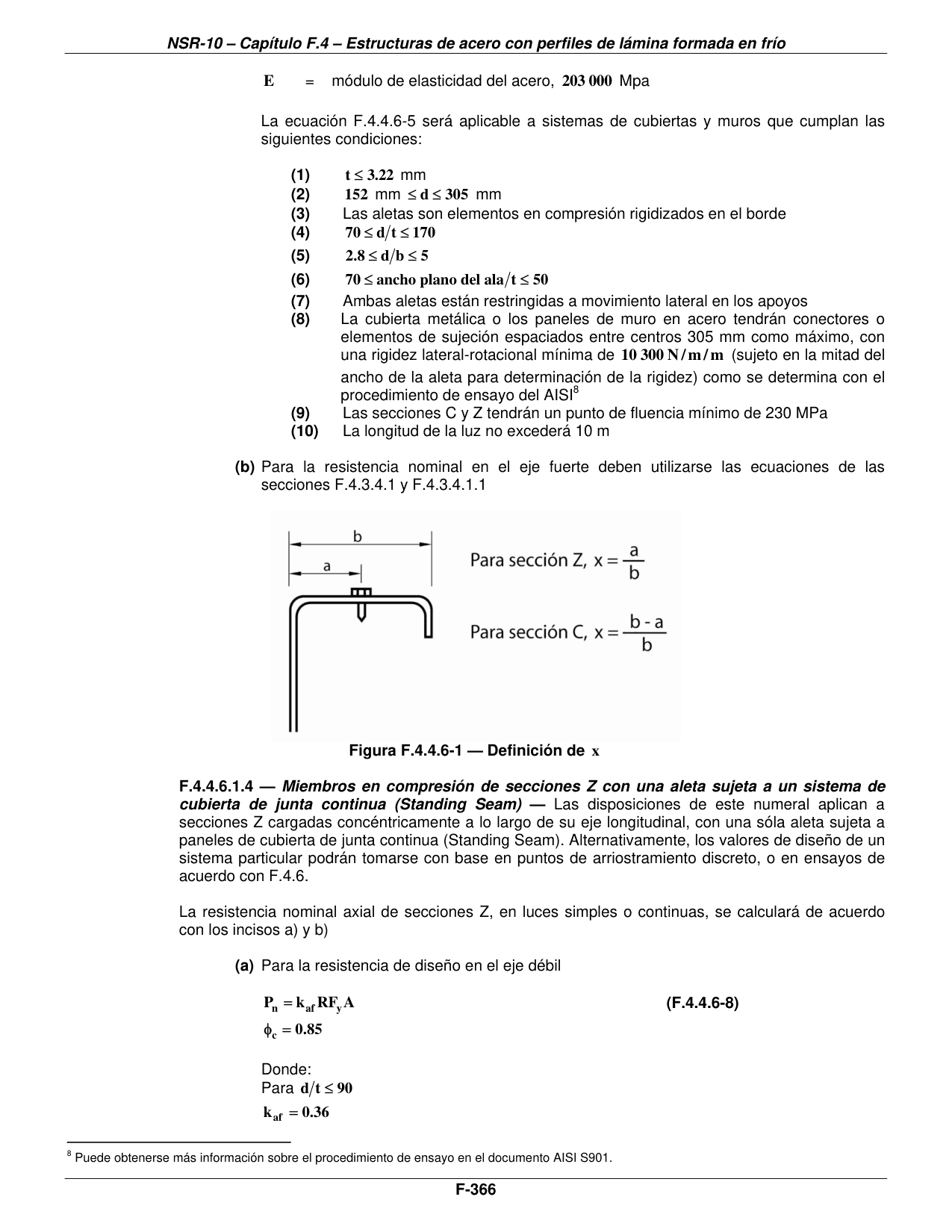 Figura F.4.4.6-1 — Definición de x — página original del PDF