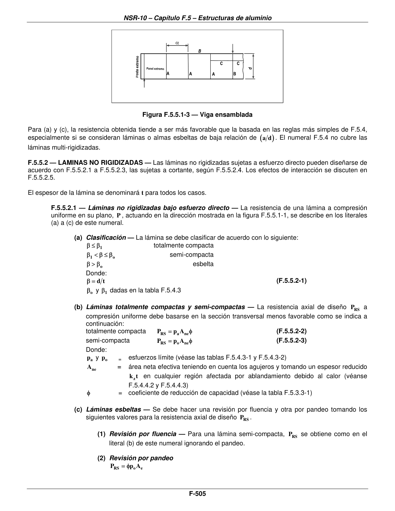 Figura F.5.5.1-3 — Viga ensamblada — página original del PDF