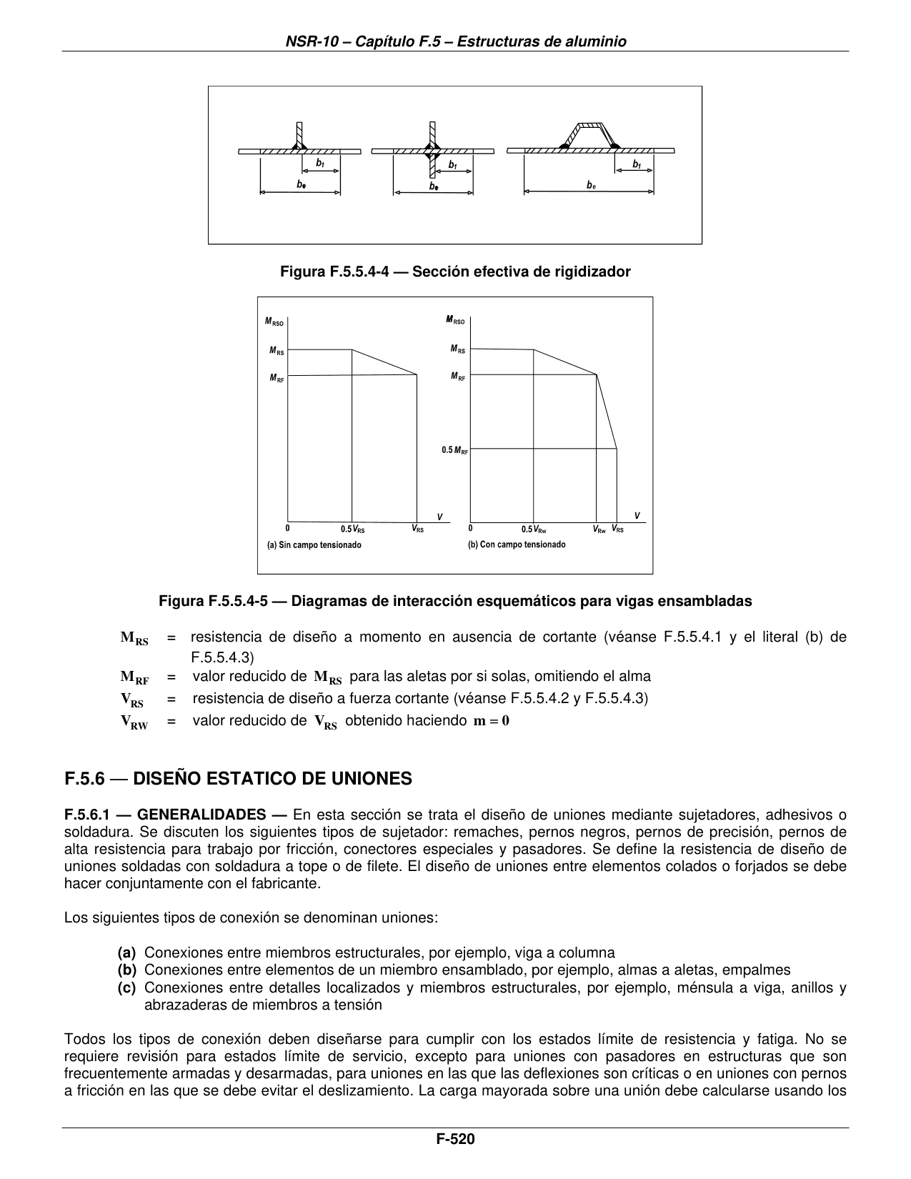 Figura F.5.5.4-4 — Sección efectiva de rigidizador — página original del PDF