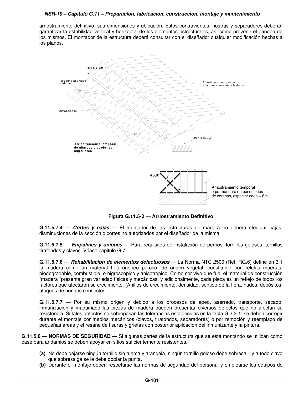 Figura G.11.5-2 — Arriostramiento Definitivo — página original del PDF