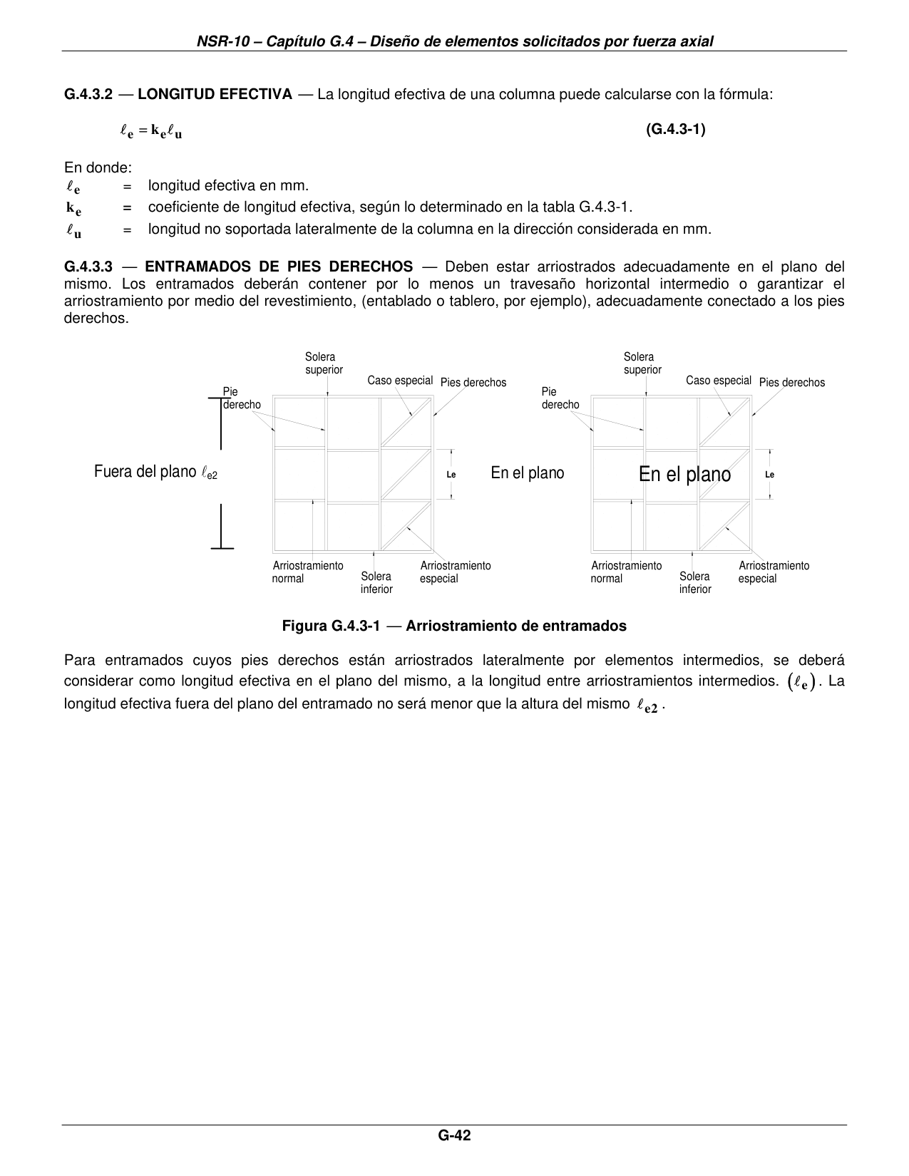 Figura G.4.3-1 — Arriostramiento de entramados — página original del PDF